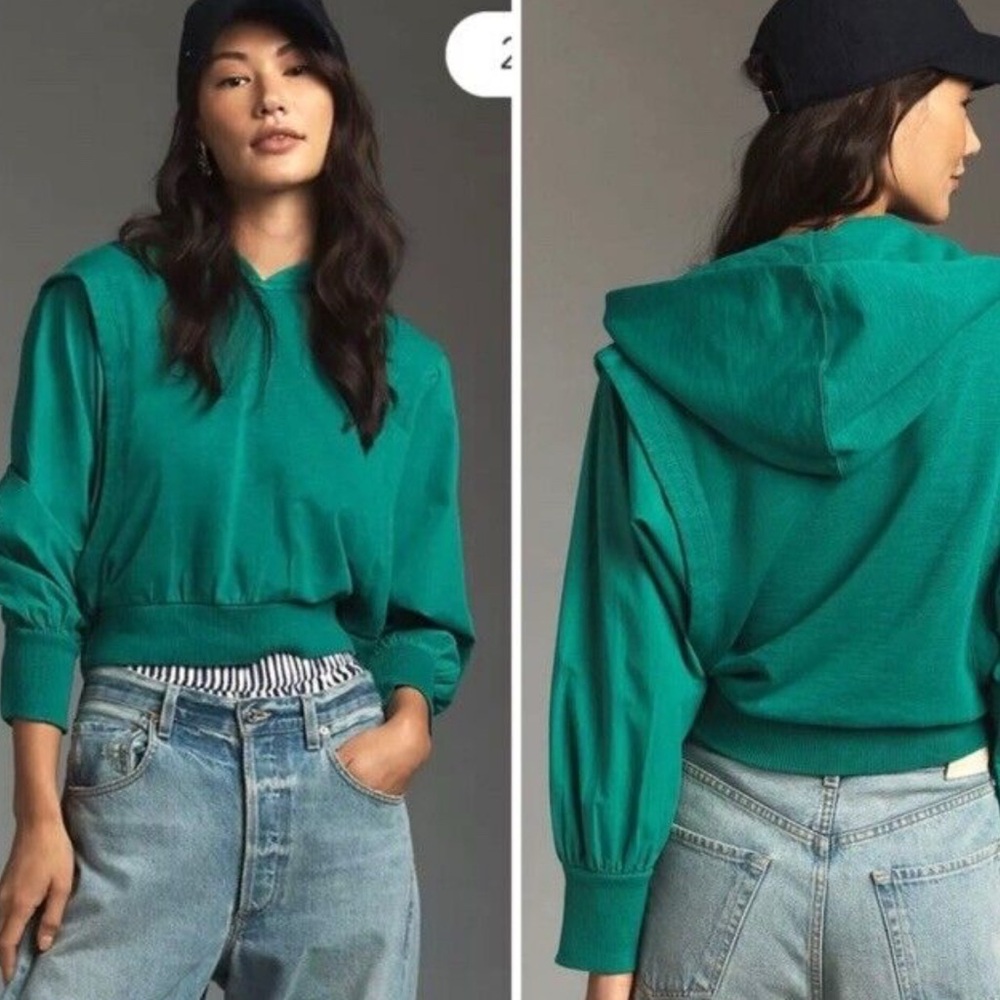 Pilcro Green Women's Hoodie